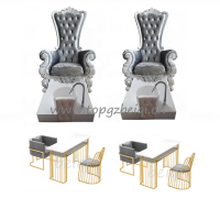 Pink pedicure chair no plumbing wholesale salon equipment for children used pedicure spa foot massage chair