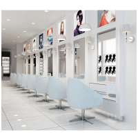 Modern Luxury Barber Shop Furniture Hair Salon Store Interior Design