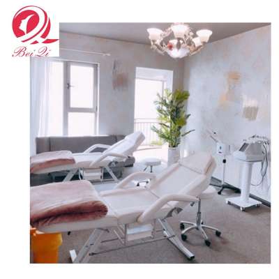 Wholesale Beauty Nail Shop Equipments Massage Bed with Storage Korea Used Back Pain Massage Bed