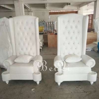 Throne Chairs Luxury Wedding King Spa Pedicure Chairs Used Nail Salon Foot Pedicure Chair