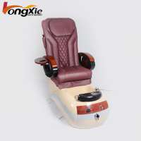 Hot Sale Simple White Spa Chair Pedicure Chair With Foot Bowl pedicure foot spa massage chair