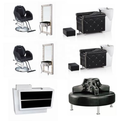 2019 New Hairdressing Backwash Shampoo Unit Used Barber Shop Hair Washing Shampoo Chair